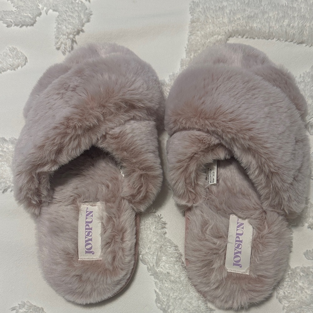 Women's Plush Slippers - pink